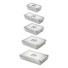 Covered Cake Pan Rectangular Tiramisu Box for Casseroles Brownie Cookies