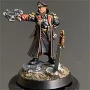 The Commissar’s Duty Astra Militarum Warhammer 40K Presale Painted Gallery GW