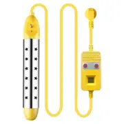 1500W Immersion Water Heater with Thermostat, Anti-Dry Burning Temperature Contr