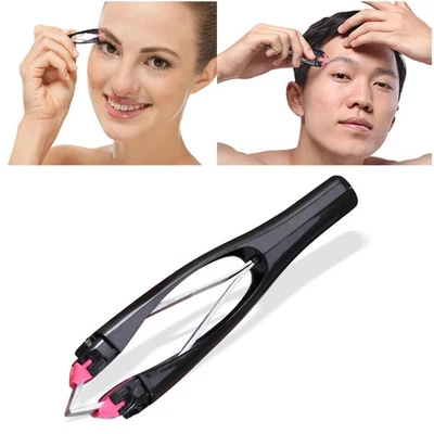 2 Pack Automatic Eyebrow Clip Mother Eyebrows Tweezers Pull Pluck