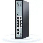 8 Port Gigabit PoE Switch,2 Gigabit Uplinks,120W 48V Built-in Power 802.3af/at