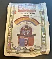 Kristine Cook “No Old Goats Allowed” PaintableWood Kit (Unassembled) Vintage