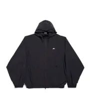 Balenciaga Activewear Logo Printed Windbreaker FR54,FR48,FR50 black