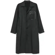[Fendi] Fendi Felted Coat 50 IT GREY