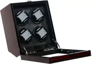Four Watch Winder w/LCD Display Powered by Japanese Mabuchi motors