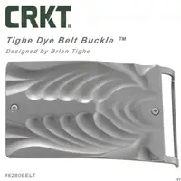 在飛比找momo購物網優惠-【CRKT】Tighe Dye Belt Buckle皮帶頭