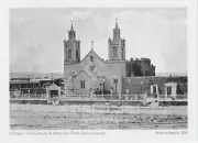 *NM Postcard-"Church of San Felipe de Neri/Old Town" *Albuquerque, NM- -(C99}-