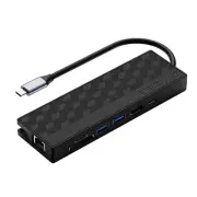 7-in-1 Docking Station USB 3.0 Port Type-C to Port PD Fast Charge 4k Hub