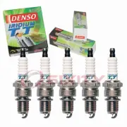 5 pc Denso Iridium TT Spark Plugs for 1980-1984 Audi 4000 2.2L L5 Ignition gt