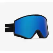Electric Kleveland 2022 Goggles Matte Black Blue Chrome + Bonus Yellow