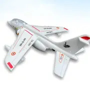 KPQRC 740mm Wingspan EPO 64mm Ducted Fan EDF Jet RC Airplane Fixed Wing KIT