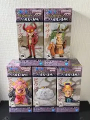 ONE PIECE WCF World Collectable Figure Wano Kuni Onigashima 1 Complete 5 set