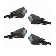 [Jaycar] DB9 Socket to Socket Null Modem Cable - 1.8m