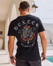 [Dexter] Dexter Men's Devour T-Shirt in Black Size XL XL Black