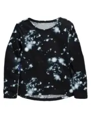 Old Navy Kid Girls Softest Printed Long-Sleeve T-Shirt Galactic Size XL (14-16)