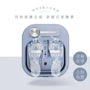 【KINYO】氣泡SPA摺疊足浴機 IFM-7002(按摩泡腳機 泡腳機 恆溫氣泡按摩 SPA足浴機 摺疊泡腳機)