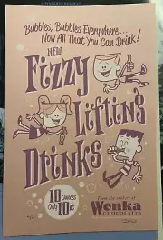 Fizzy Lifting Drinks Dave Perillo Art Print Poster Willy Wonka Chocolate Factory
