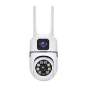 Surveillance Camera Indoor Dual-Lens Dual-Screen Linkage Surveillance1471