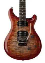 PRS SE Custom 24 Floyd Electric Guitar - Charcoal Cherry Burst
