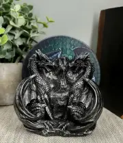 Ebros Dragon Fire Behemoth of The Skies Dual Dragons Fantasy Figurine Coaster