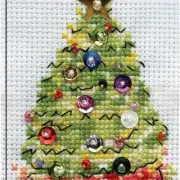 Nature's Tapestry Cross Stitch Kit - Mini Tree Design (14 Count)