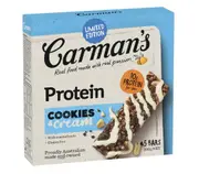 2 x Carman's Protein Bars Cookies & Cream Limited Edition 5 pack 200g