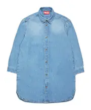 Diesel Kids Denim Shirt Dress 12,16Y,14Y,12Y,10Y light blue
