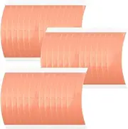 Xuegier Red Wig Tape for Lace Wigs 36 Pieces Strong Double Sided Waterproof Adhesive Tape Strips Wig Tape for Toupee Lace Wig