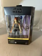 Phantom Menace Jar Jar Binks Deluxe Black Series Star Wars 6 Inch Action Figure