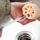 1Pc Nylon Spiral Brushes for Keyboards Jewelry Feeding Bottle Cleaning Brush-s