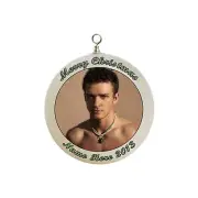 Personalized Justin Timberlake Christmas Ornament Custom Gift #1