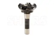 Shars 3" 45 Degree R8 Indexable End Mill 5 Flute SEKN Insert New P[