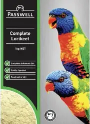 1kg Passwell Complete Lorikeet Food