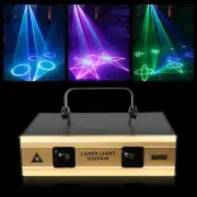 1.2W DMX RGB Animation Dj Laser Lights Disco Stage Bars Home Xmas Party Light