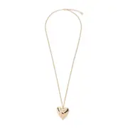 [Amina Muaddi] Amina Muaddi-Gold Heartbreaker Brass Necklace-Donna OS OS