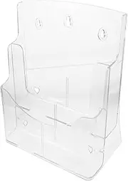 NAMOARLY Office File Holder Magazine Rack Mail Pamphlet Holder Organizer Wallet Business Card Holder Magazine Bin Magazine Wall Holder File Stands Clear Magazine Holder Acrylic Transparent