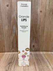 Grande Cosmetics Grande Lips Hydrating Lip Plumper Clear Gloss 0.08 Sealed Box
