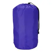 Stuff Sack, 9x16" Waterproof Outdoor Drawstring Bag for Camping, Blue