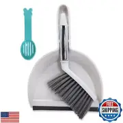PINVNBY Mini Dustpan and Brush Set, Pet Cage Cleaner for Guinea Pigs Chinchil