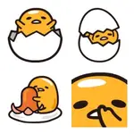 LINE國內🇹🇼表情貼∣全系列∣蛋黃哥 GUDETAMA