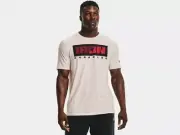 Under Armour Men's Project Rock Iron Paradise T-Shirt Dwayne "Rock" Johnson XXL