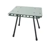 Outdoor Camping Folding Stool Lightweight Pony Stool Dual-Use Adjustable Height Picnic Table Chair