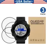 3PCS Tempered Glass Screen Protector For Garmin Forerunner 55 42mm