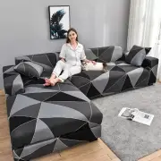 L-shape Need Order 2pieces Sofa Cover Elastic Couch Cover Corner Sectional