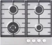 Technika 60cm Stainless Steel Gas Cooktop