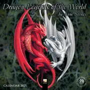 2025 Anne Stokes: Dragon Legends of the World Mini Wall Calendar
