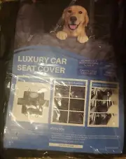 Dog Car Back Seat Cover Protector Mesh Window Waterproof Nonslip Hammock