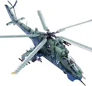 1:72 Russian Army Mi-24V Helicopter Aircraft Model Simulation Aircraft Model Aviation Model Aircraft Kits for Collection and Gift Model