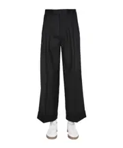 Vivienne Westwood Turn-Up Brim Trousers L Black