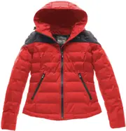 Blauer Easy Winter 2.0 Ladies Motorcycle Textile Jacket, red-blue, Size M for Women Red Blue